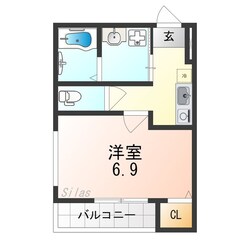 フジパレス尼崎東園田EASTの物件間取画像